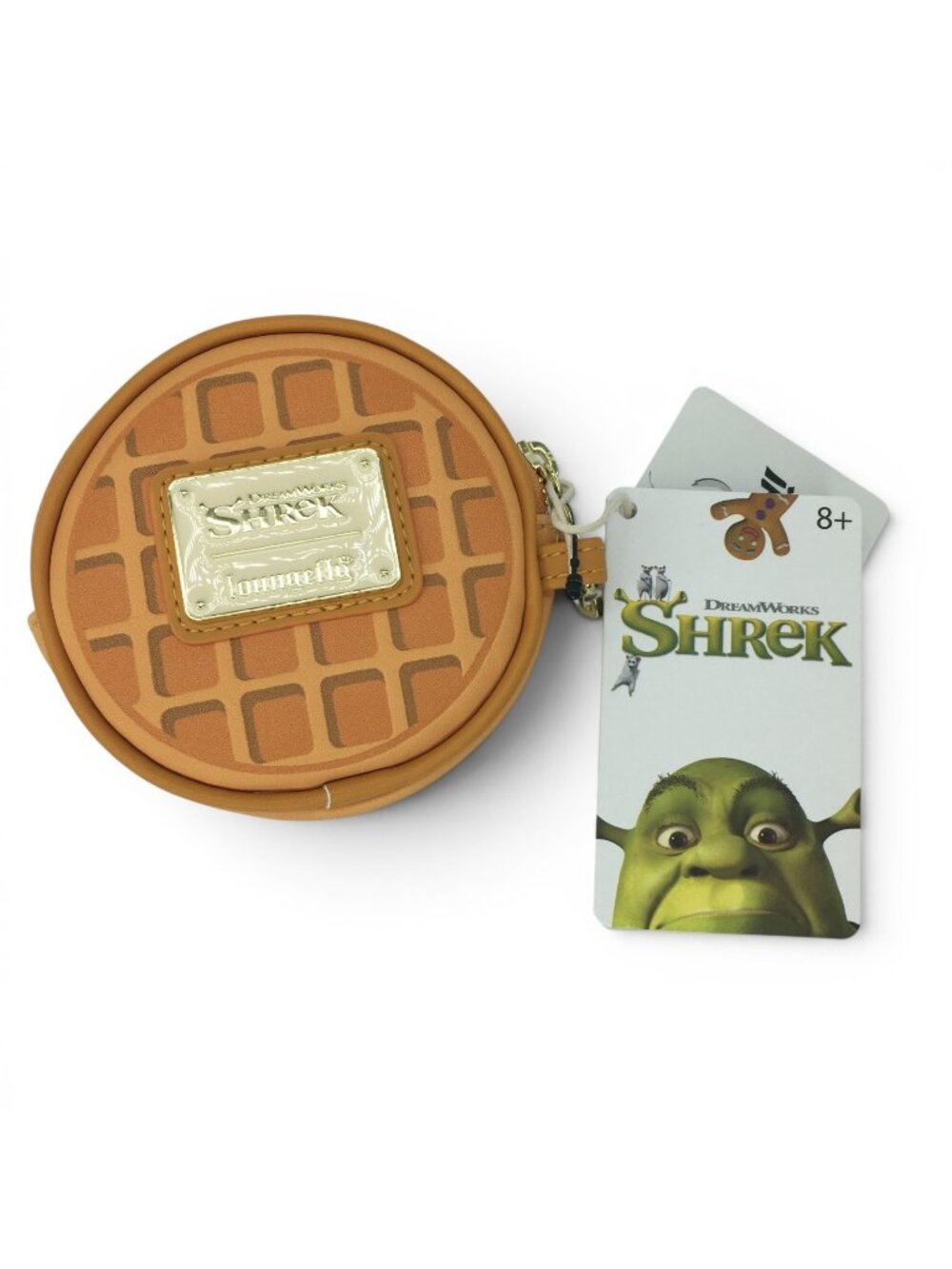 NWT 2025 Loungefly DreamWorks SHREK Waffle Figural Maple Scented 4" Coin Purse